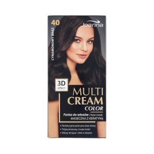 187679 JOANNA MULTI CREAM EFEKT 3D COLOR FARBA KOLORYZUJĄCA 40 CYNAMONOWY BRĄZ   5901018013295