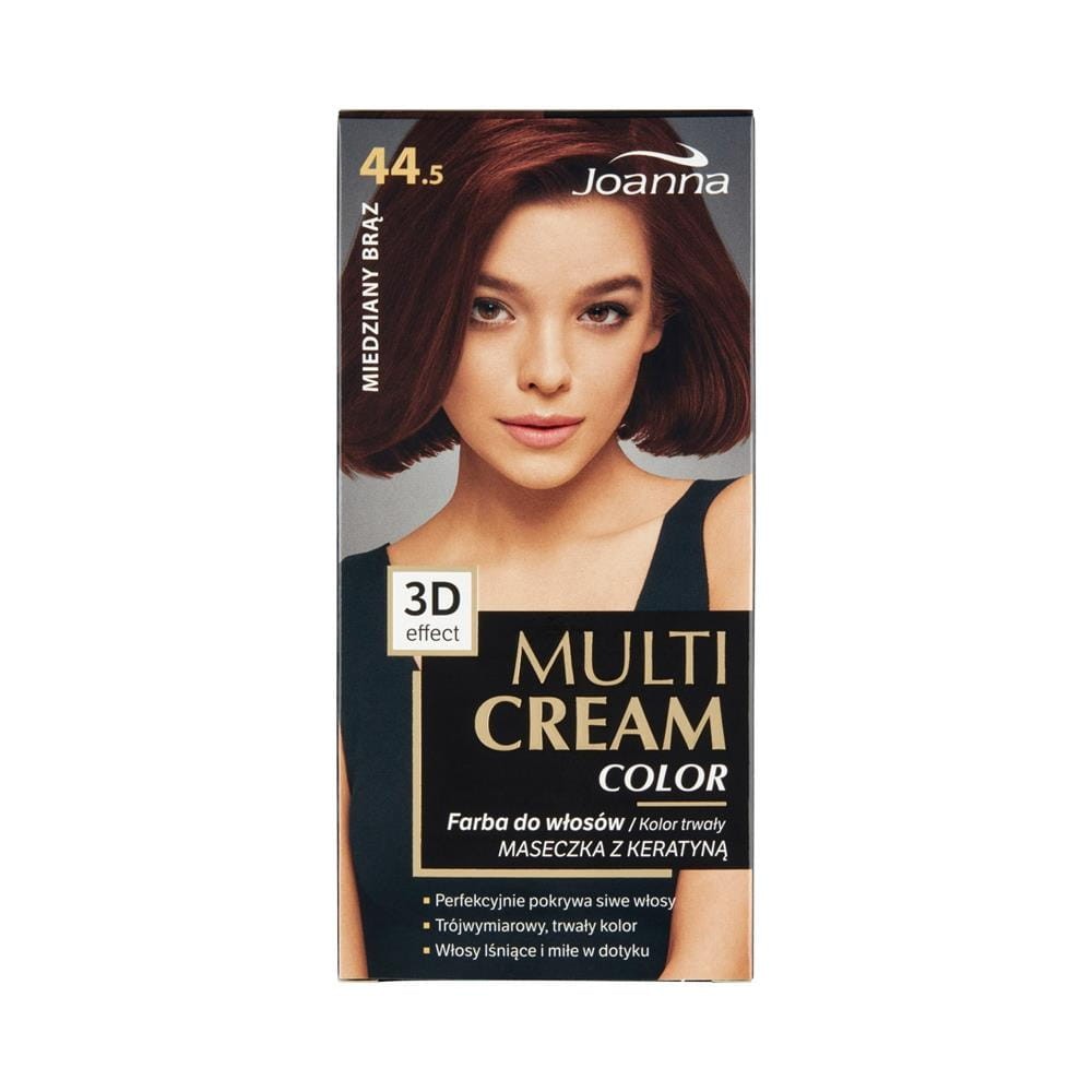 187684 JOANNA MULTI CREAM EFEKT 3D COLOR FARBA KOLORYZUJĄCA 44.5 MIEDZIANY BRĄZ  5901018013349