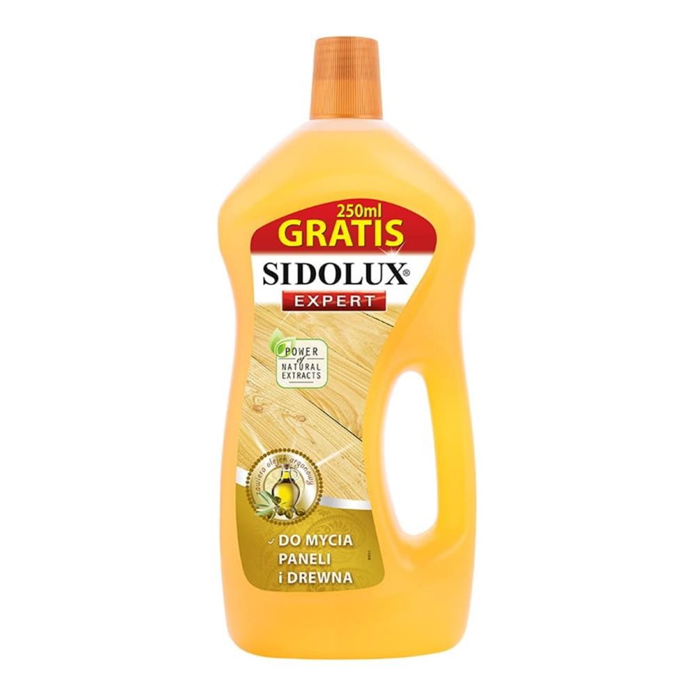 189545 SIDOLUX EXPERT PŁYN DO MYCIA PANELI I DREWNA 750ML Z OLEJKIEM ARGANOWYM 5902986201745