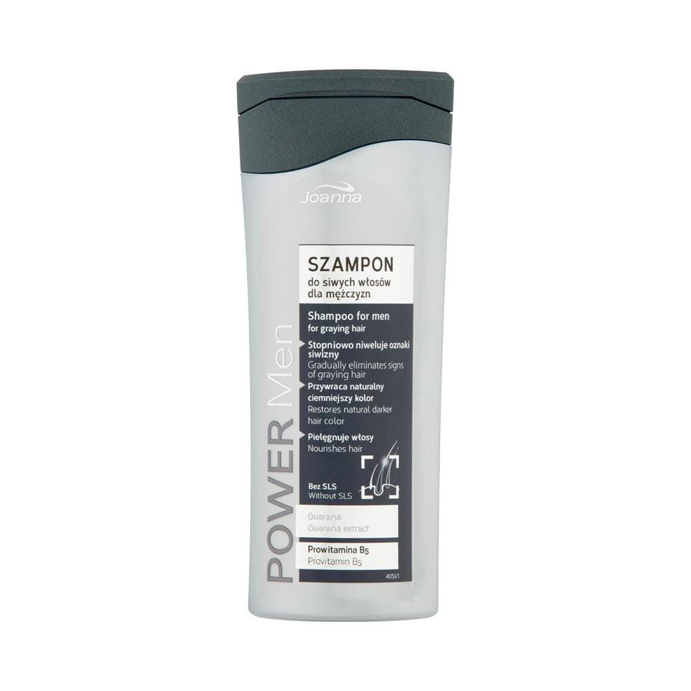 190553 JOANNA POWER MEN SZAMPON DO WŁOSÓW 200ML SIWE 5901018013530