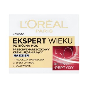 192150 Loreal  EKSPERT WIEKU 50+ KREM DO TWARZY 50ML DZIEŃ 3600522550112