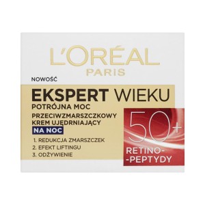 192151 Loreal  EKSPERT WIEKU 50+ KREM DO TWARZY 50ML NOC 3600522550150