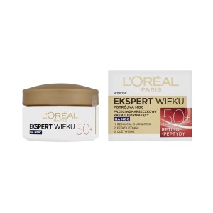 192151 Loreal  EKSPERT WIEKU 50+ KREM DO TWARZY 50ML NOC 3600522550150