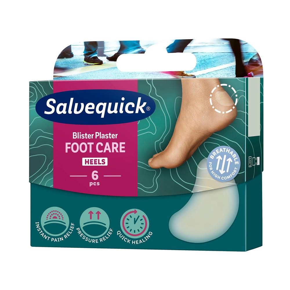 192433 SALVEQUIK PLASTRY 6 SZT. FOOT CARE CARE ŚREDNIE 602235 7310616022352
