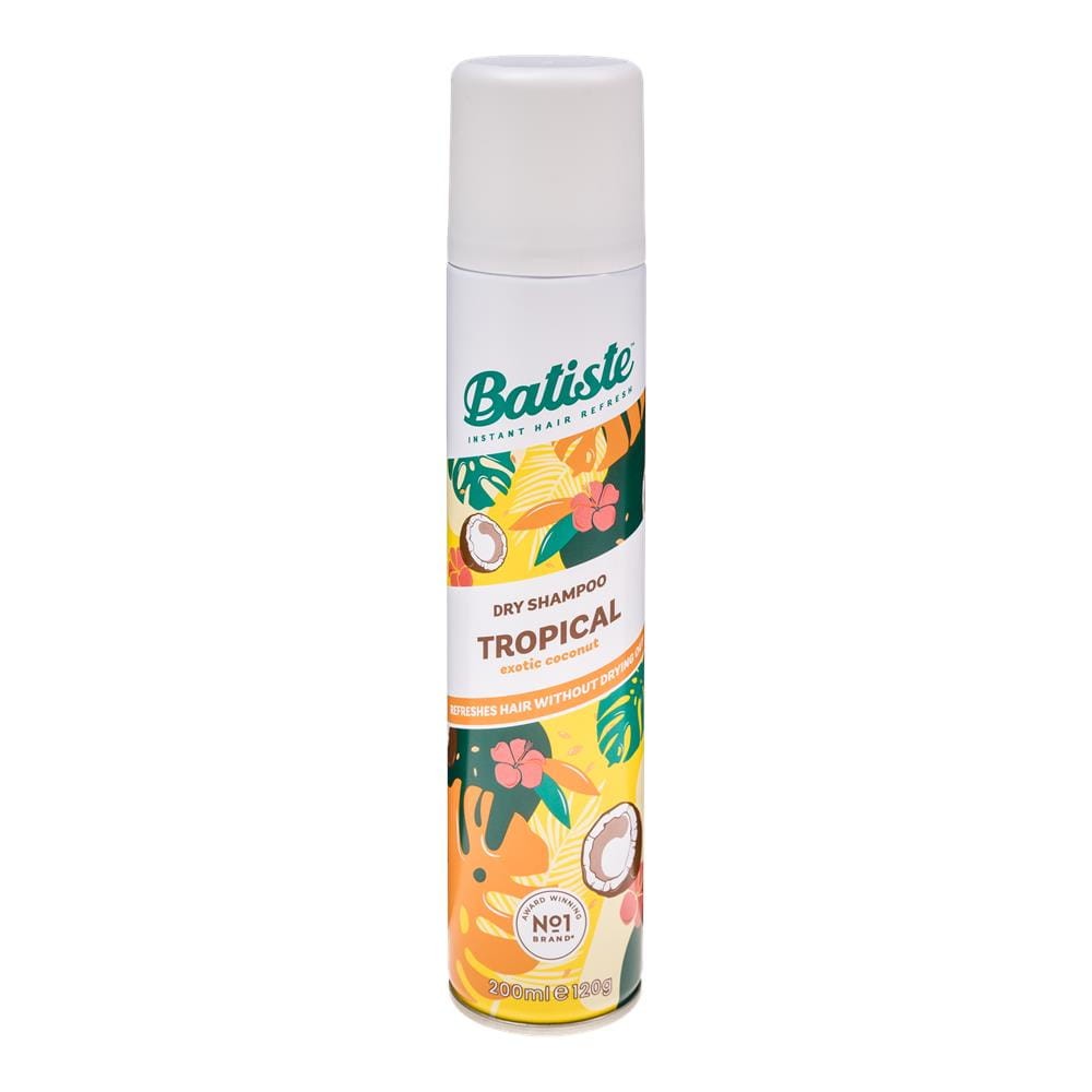 193676 BATISTE SUCHY SZAMPON DO WŁOSÓW 200 ml TROPICAL 5010724527511