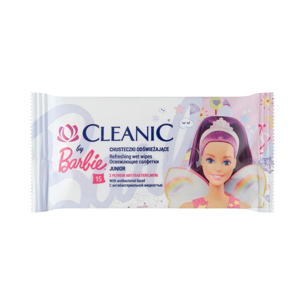 195232 CLEANIC CHUSTECZKI NAWILŻANE 15 SZT. JUNIOR 5900095018872