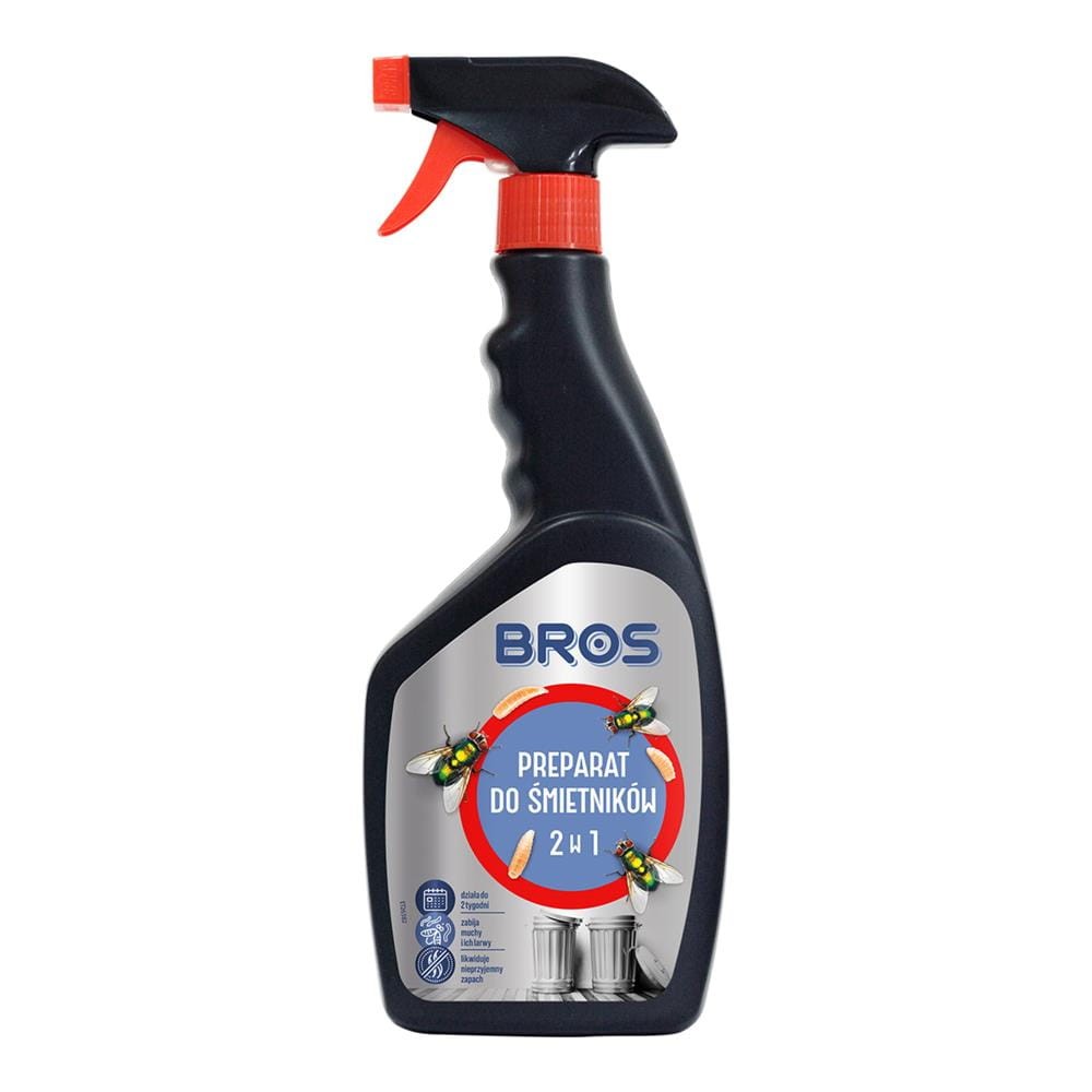 195703 BROS PREPARAT DO ŚMIETNIKÓW 2W1 500ML 5904517106789