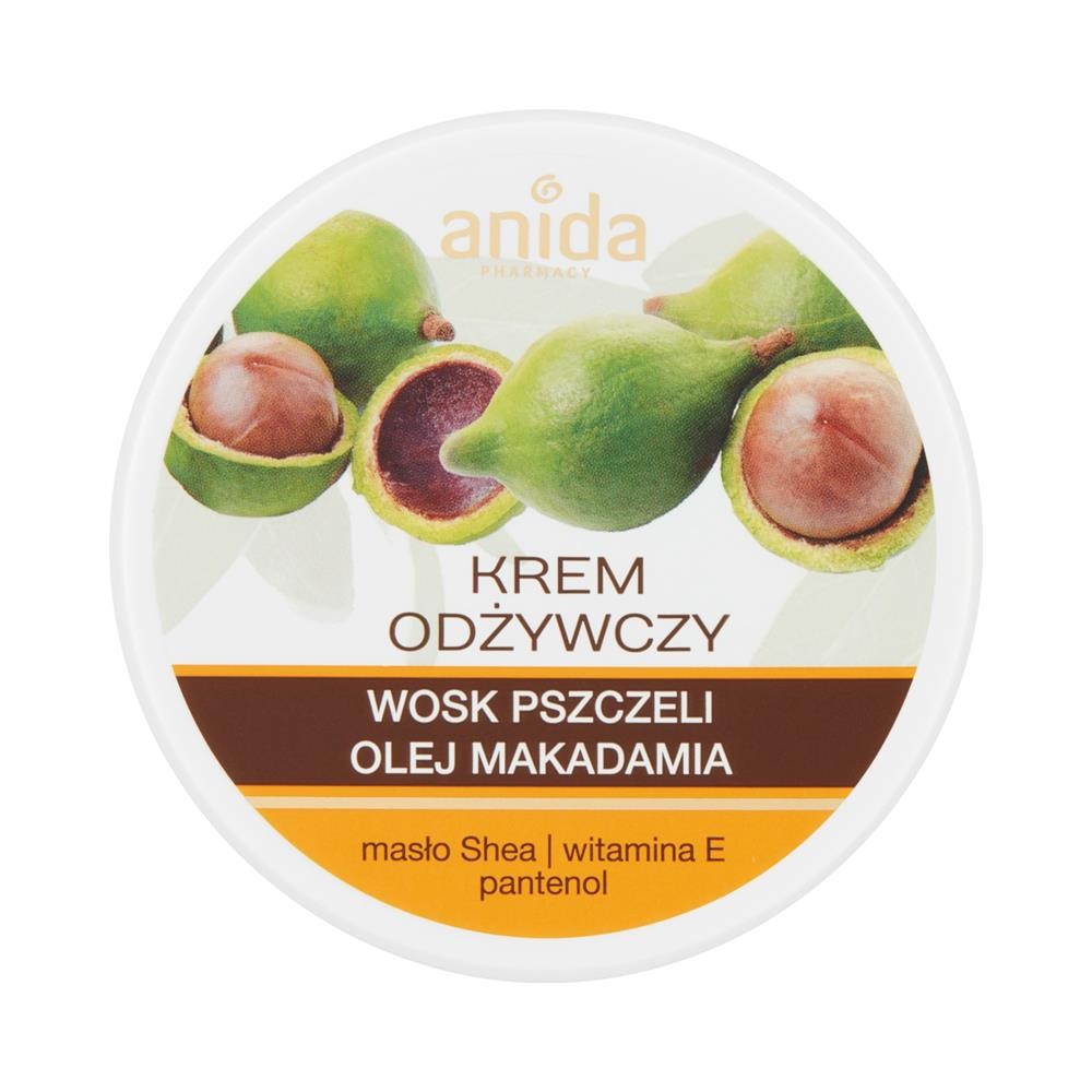 196835 ANIDA KREM DO CIAŁA 125ML ODŻYWCZY WOSK PSZCZELI I OLEJ MAKADAMIA 5900031003917