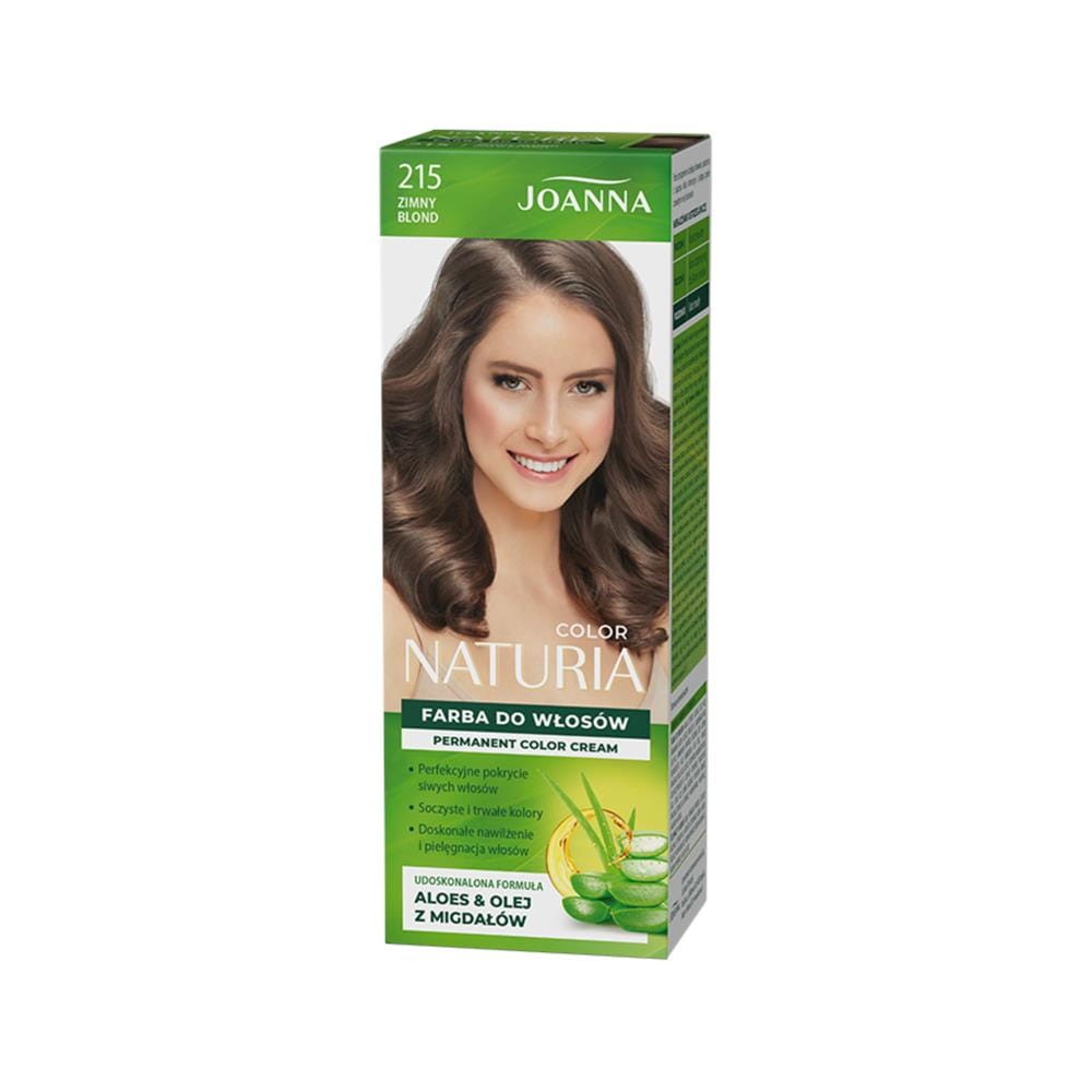 197414 JOANNA NATURIA COLOR FARBA KOLORYZUJĄCA 215 ZIMNY BLOND 5901018015367