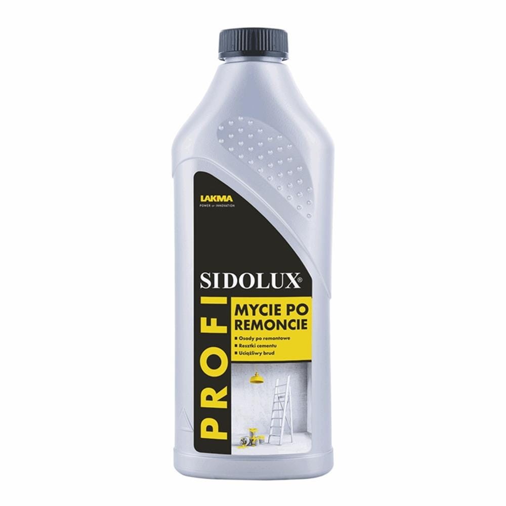198713 SIDOLUX PROFI PŁYN DO CZYSZCZENIA 1L PO REMONCIE 5902986203053