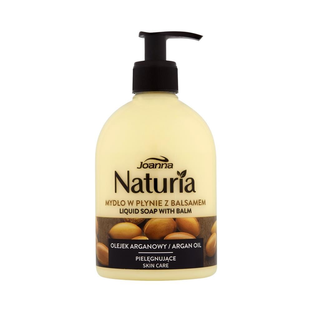 200543 JOANNA NATURIA MYDŁO W PŁYNIE DOZOWNIK 500ML ARGAN OIL Z BALSAMEM 5901018014742