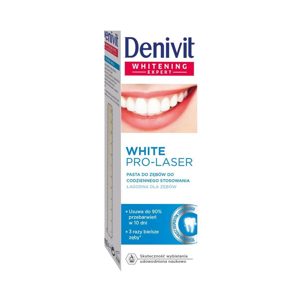201251 DENIVIT PASTA DO ZĘBÓW 50ML PRO LASER WHITE 9000100999083