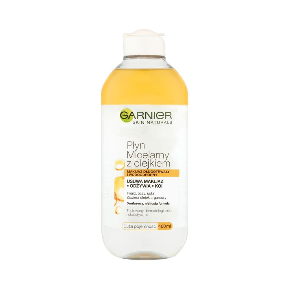 201904 Garnier SKIN NATURALS PŁYN MICELARNY 400ML OLEJEK ŻÓŁTY 3600541744561