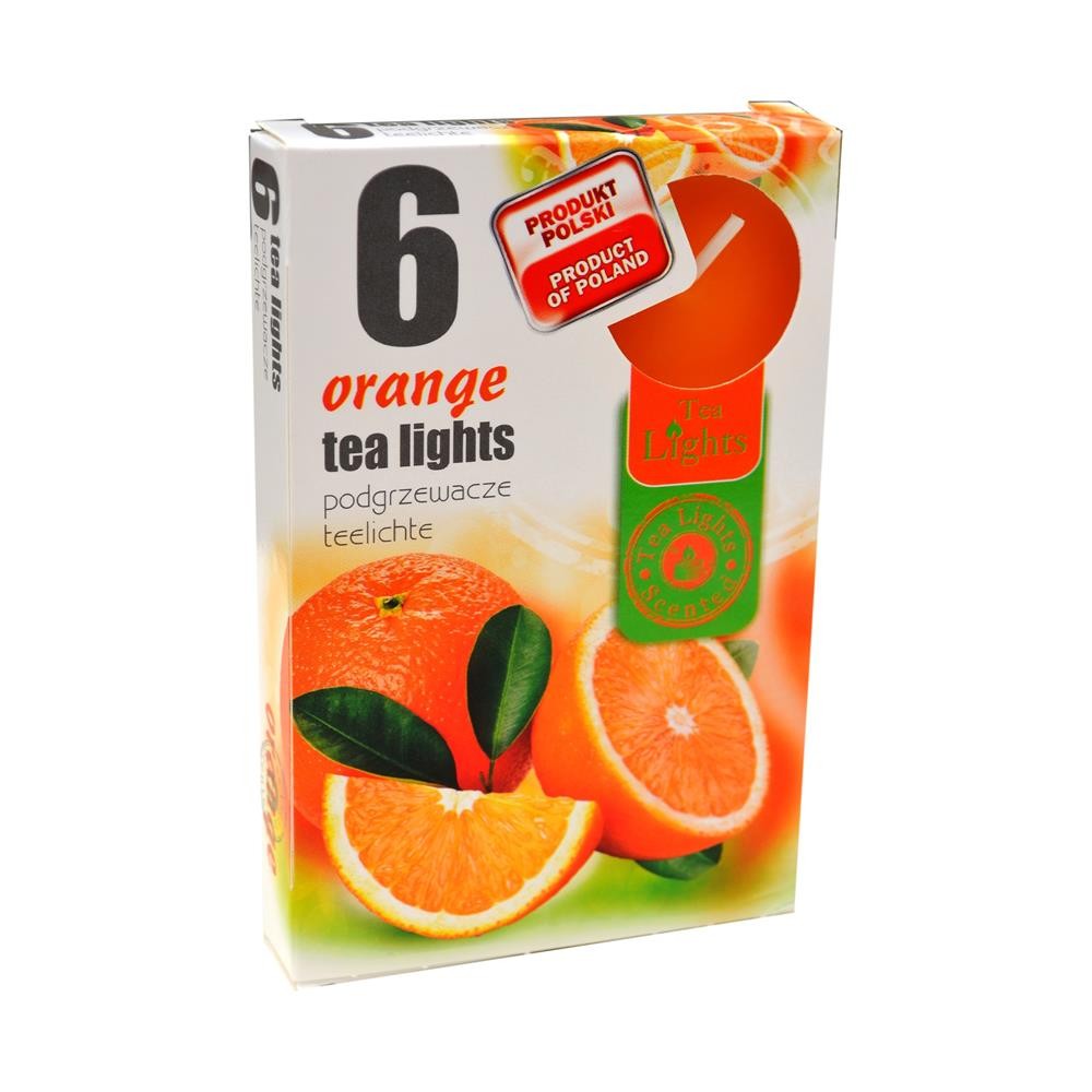 201982 ADMIT PODGRZEWACZ 6 SZT. POMARAŃCZA 5903856971959