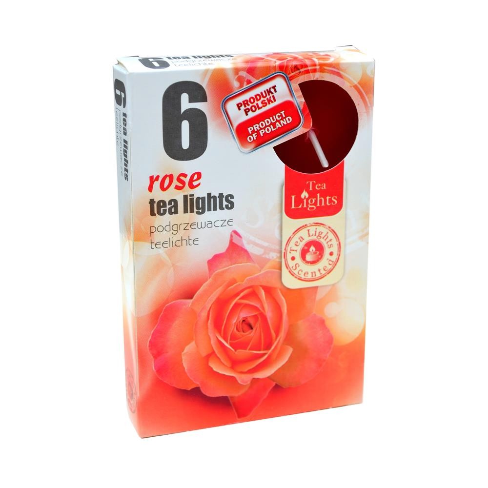 201984 ADMIT PODGRZEWACZ 6 SZT. RÓŻA / ROSE 5903856977791