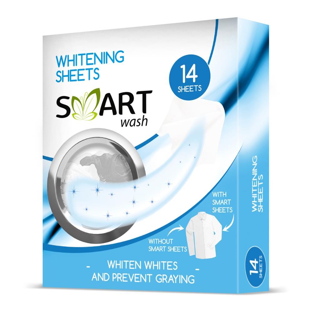 202828 SMART CHUSTECZKI DO PRANIA 14 SZT. WYBIELAJĄCE 5060411610798