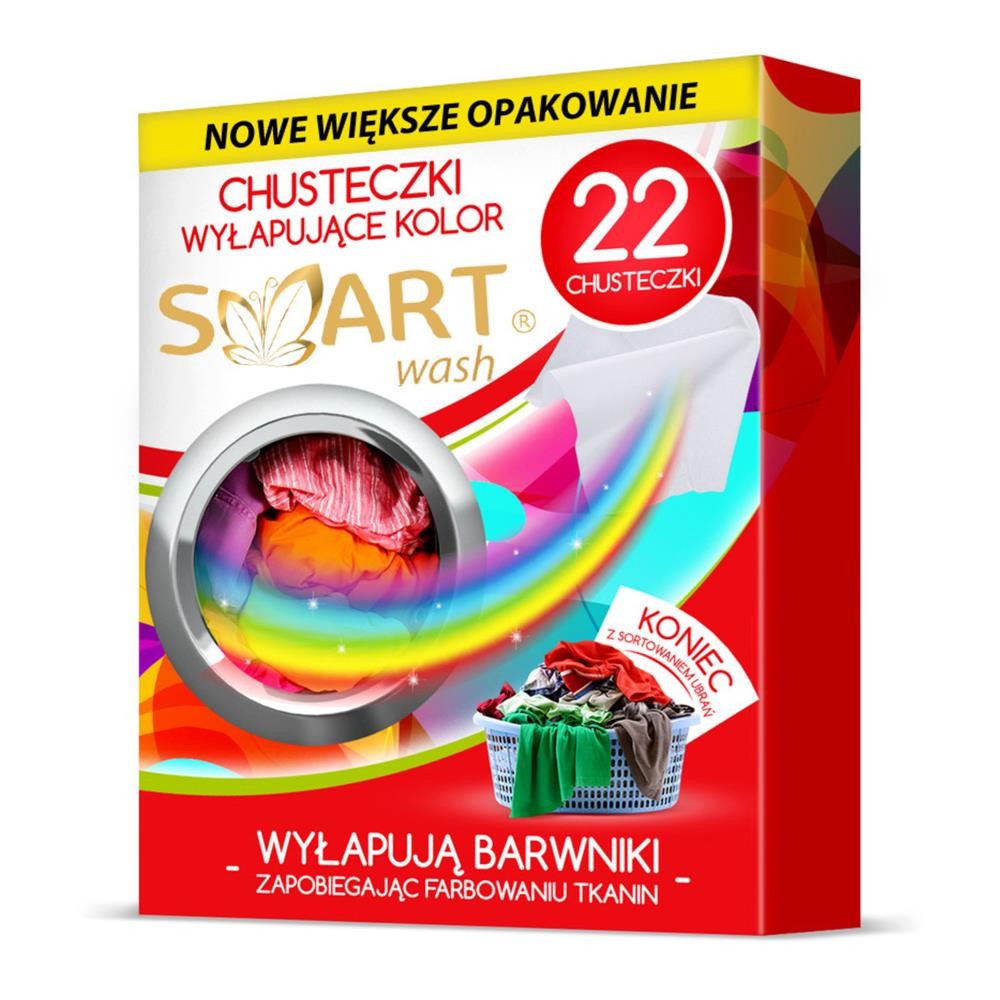 202829 SMART CHUSTECZKI DO PRANIA 22 SZT. KOLOR 5060411610774