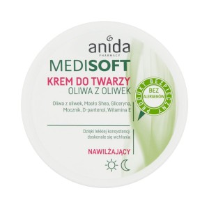 MEDI SOFT KREM DO TWARZY 100ML NAWILŻAJĄCY OLIWA Z OLIWEK