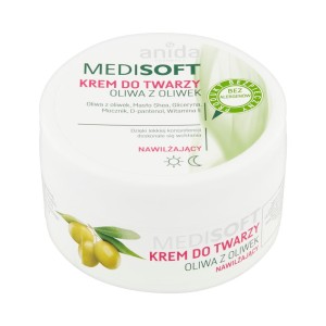 202855 MEDI SOFT KREM DO TWARZY 100ML NAWILŻAJĄCY OLIWA Z OLIWEK 5900031004044