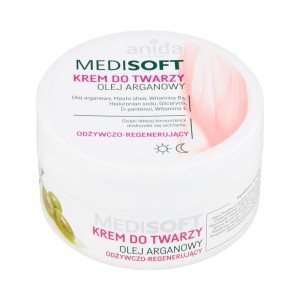 202856 MEDI SOFT KREM DO TWARZY 100ML ODŻYWCZO-REGENERUJĄCY OLEJ ARGANOWY 5900031003467