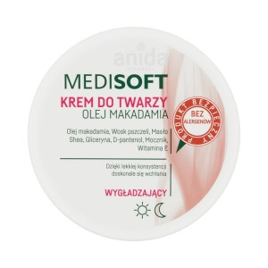 MEDI SOFT KREM DO TWARZY 100ML WYGŁADZAJĄCY OLEJ MAKADAMIA
