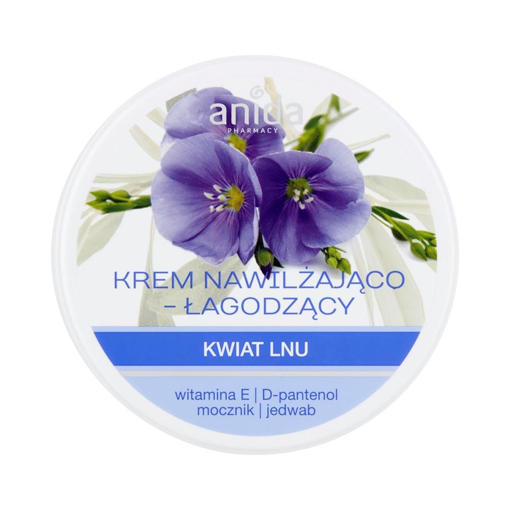 203058 ANIDA KREM DO CIAŁA 125ML NAWILŻAJĄCO-ŁAGODZĄCY KWIAT LNU 5900031003948