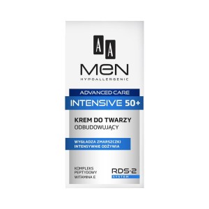205145 AA MEN ADVANCED CARE INTENSIVE 50+ KREM DO TWARZY 50ML ODBUDOWUJĄCY 5900116025278