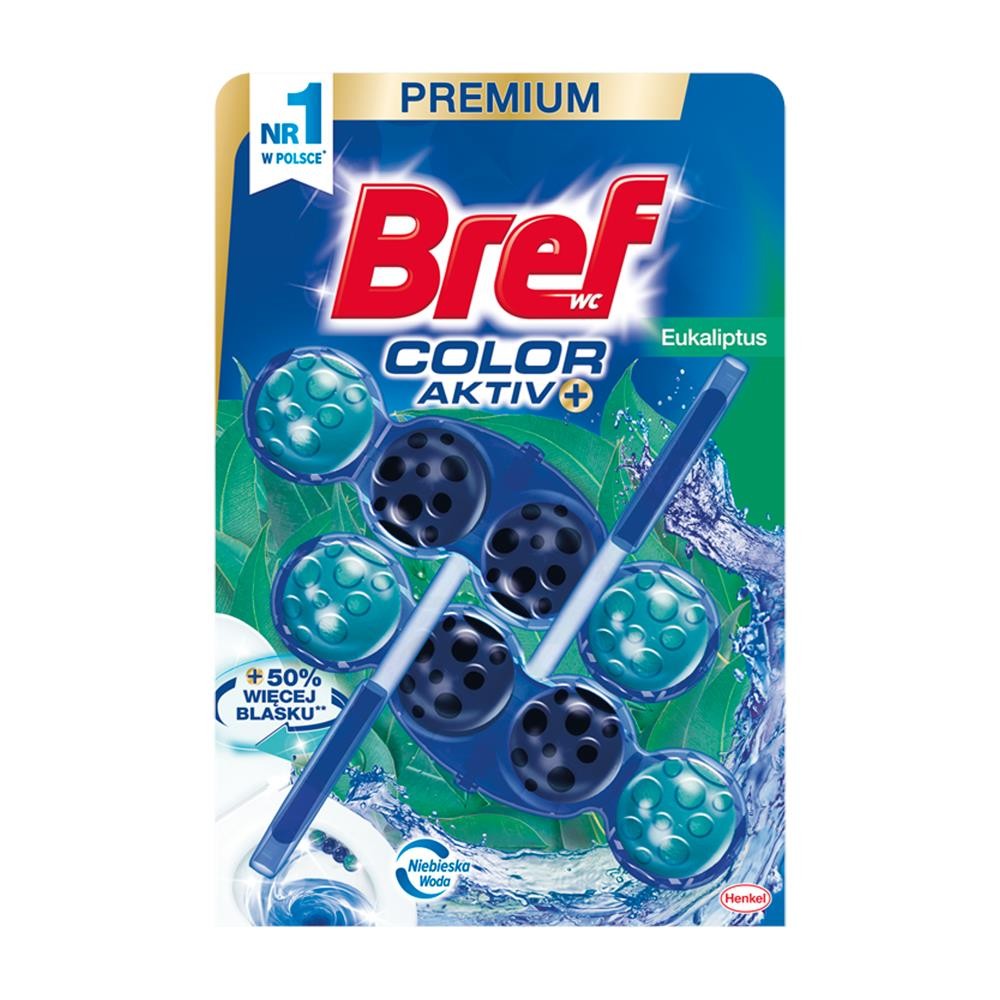 206715 BREF KOSZYK DO WC COLOR AKTIV 50GX2 EUKALIPTUS 9000100889476