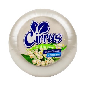 207538 CIRRUS ODŚWIEŻACZ W ŻELU TULIPAN 150G LILY OF THE VALLEY 5907806990113