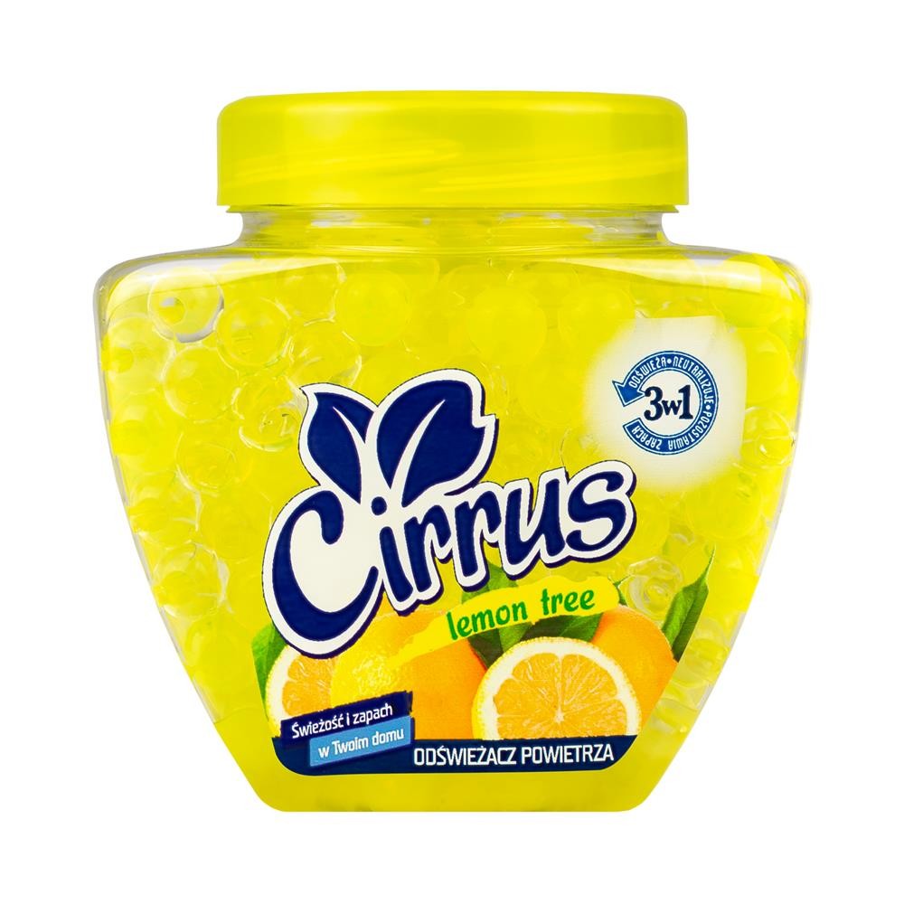 207549 CIRRUS ODŚWIEŻACZ W ŻELU KULECZKI 250G LEMON TREE 5907806990229