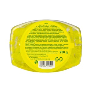 207549 CIRRUS ODŚWIEŻACZ W ŻELU KULECZKI 250G LEMON TREE 5907806990229