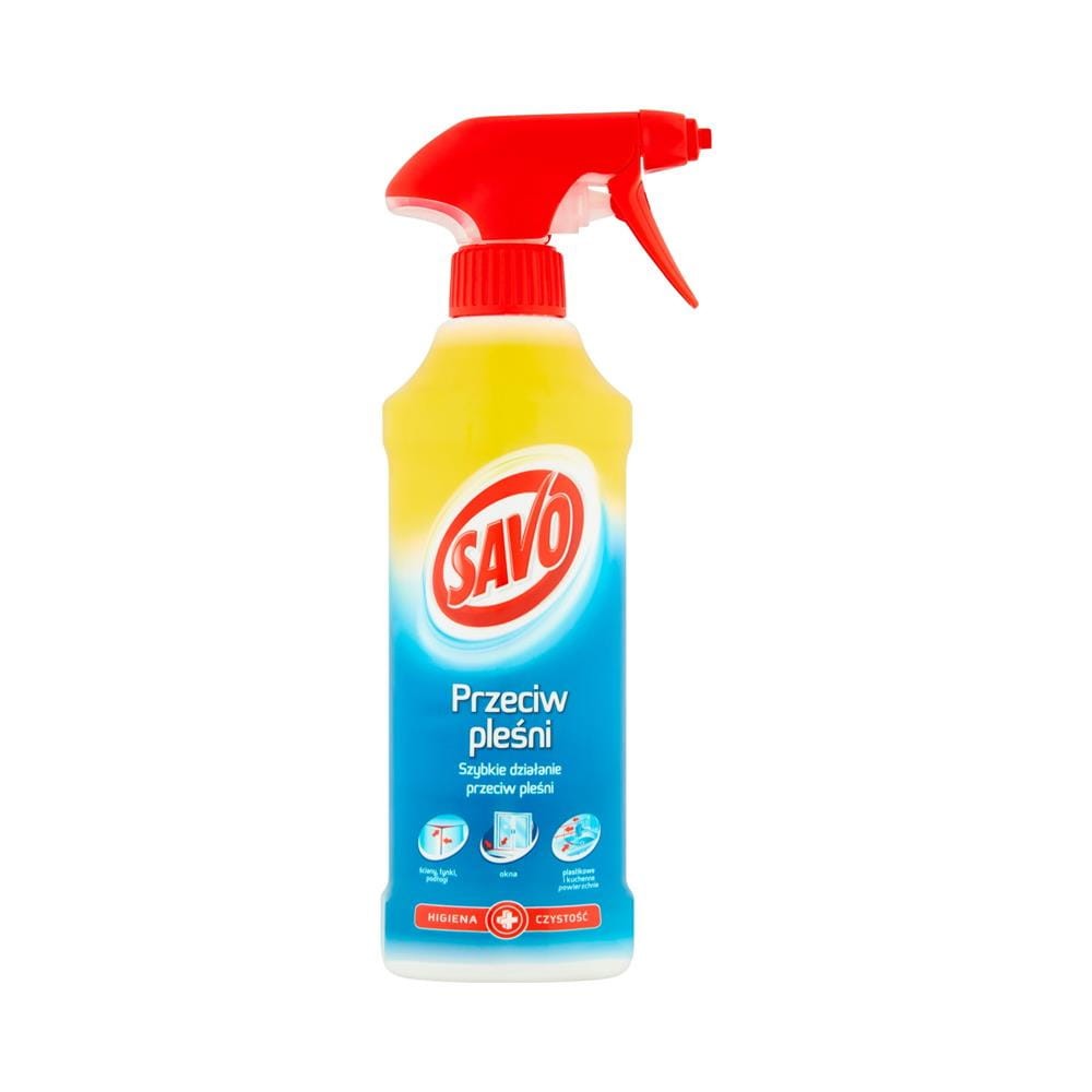 207668 SAVO ŚRODEK PRZECIWKO PLEŚNI SPRAY 500ML ŚCIANY 8594005390225