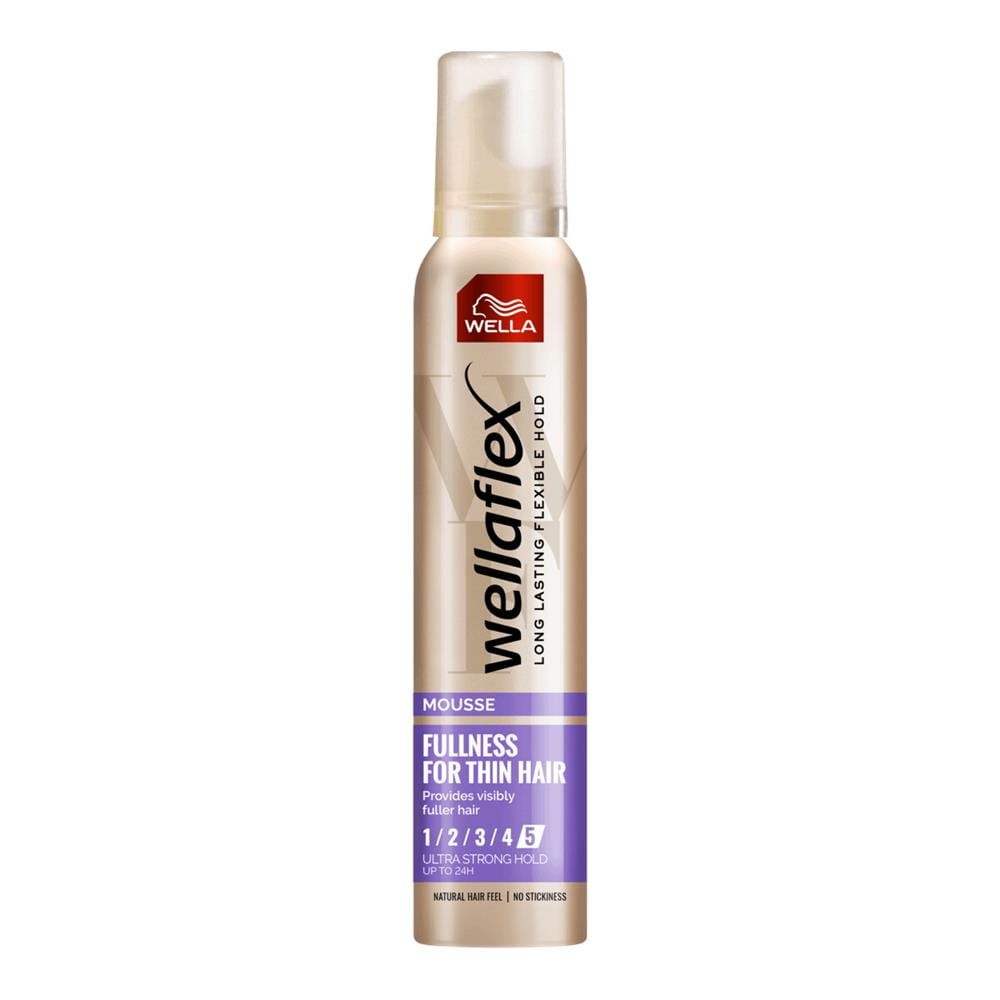 209283 WELLAFLEX PIANKA DO WŁOSÓW 200ML FULLNESS FOR THIN HAIR ULTRA STRONG HOLD 5 4056800114757