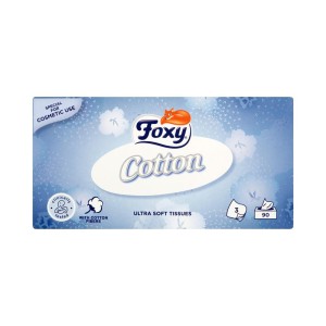 209658 FOXY CHUSTECZKI HIGIENICZNE 90 SZT. COTTON 8008260004259