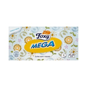 209660 FOXY CHUSTECZKI HIGIENICZNE 200 SZT. MEGA 8008260004242
