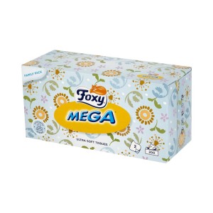 209660 FOXY CHUSTECZKI HIGIENICZNE 200 SZT. MEGA 8008260004242