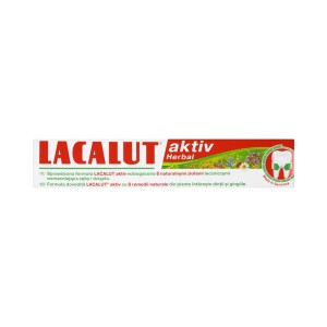 209699 LACALUT PASTA DO ZĘBÓW  75ML AKTIV HERBAL 4016369616949