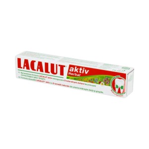 209699 LACALUT PASTA DO ZĘBÓW  75ML AKTIV HERBAL 4016369616949