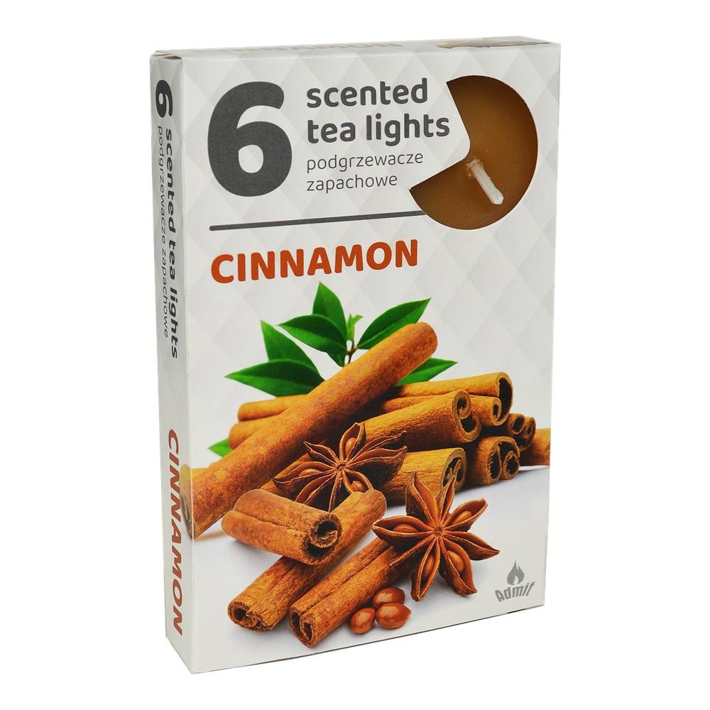 210347 ADMIT PODGRZEWACZ 6 SZT. CYNAMON / CINNAMON 5903856971966