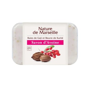 NATURE DE MARSEILLE MYDŁO W KOSTCE 100G JAGODY GOJI I MASŁO SHEA