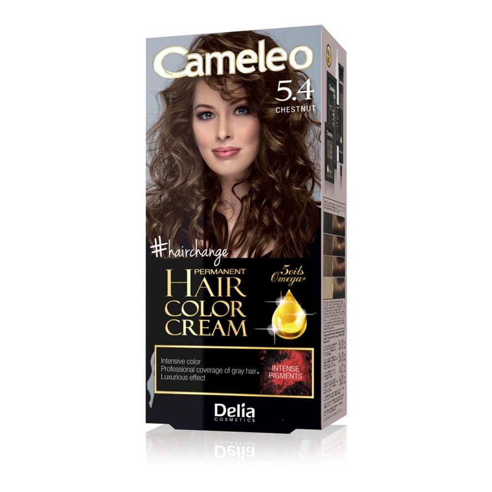 212340 CAMELEO OMEGA 5 FARBA KOLORYZUJĄCA   5.4  CHESTNUT. KOLOR BRĄZ. 5060061200431