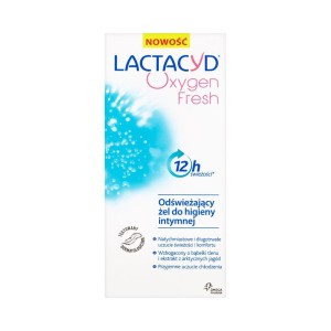 213548 LACTACYD ŻEL DO HIGIENY INTYMNEJ ZAPAS 200ML OXYGEN FRESH 5391520947841