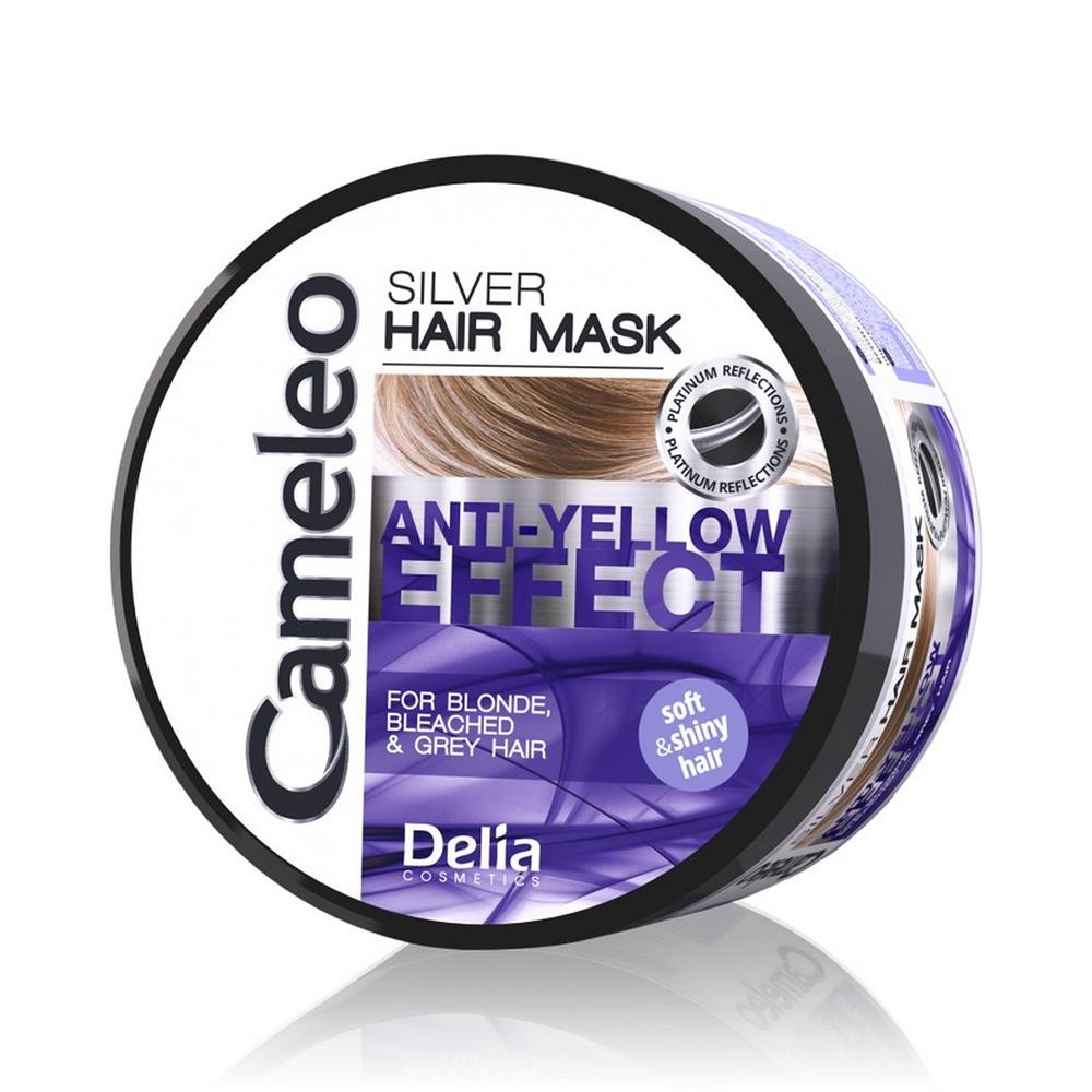213748 CAMELEO SILVER MASKA DO WŁOSÓW 200ML ANTI-YELLOW EFFECT 5901350465622