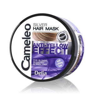 213748 CAMELEO SILVER MASKA DO WŁOSÓW 200ML ANTI-YELLOW EFFECT 5901350465622
