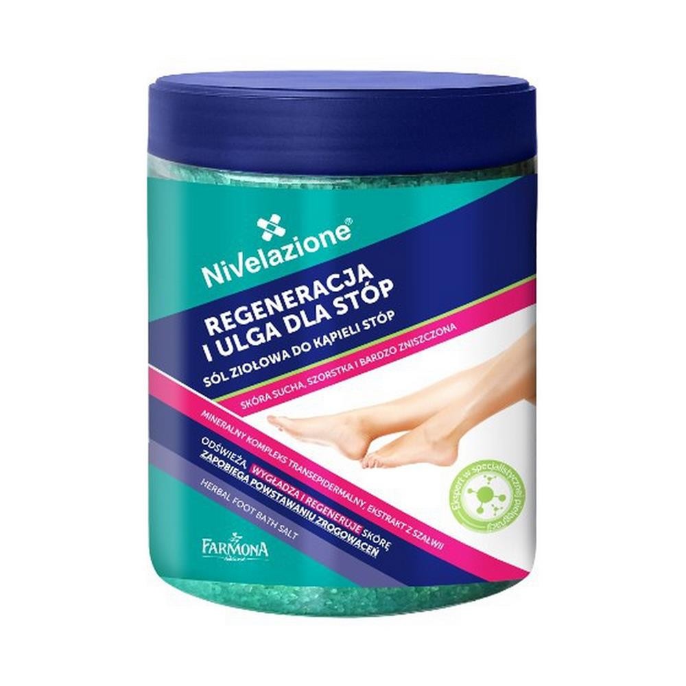 216681 NIVELAZIONE SÓL DO KĄPIELI STÓP 600G ZIOŁOWA REGENERACJA I ULGA 5900117004647