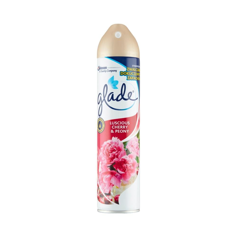 217768 GLADE ODŚWIEŻACZ SPRAY 300ML WIŚNIA I PIWONIA 5000204956498