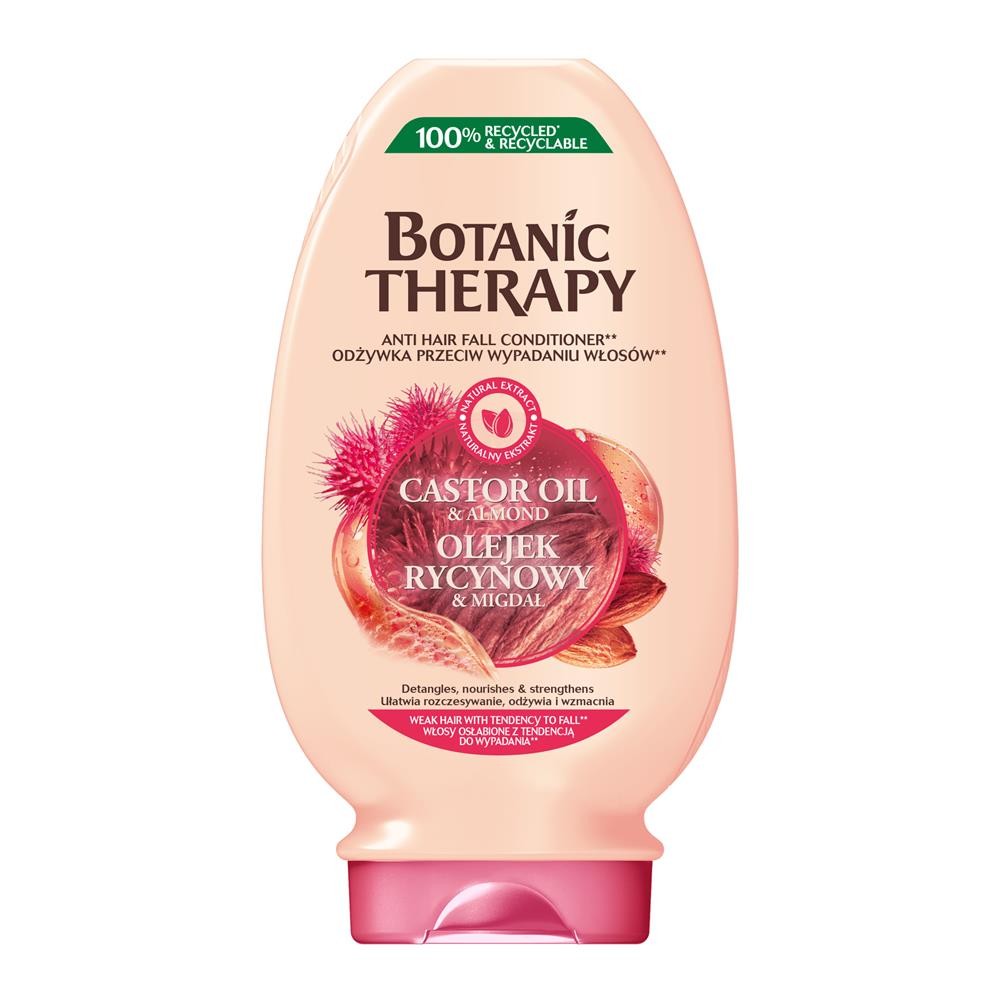 221560 Garnier BOTANIC THERAPY ODŻYWKA DO WŁOSÓW 200ML OLEJEK RYCYNOWY I MIGDAŁ OSŁABIONE I ŁAMLIWE 3600542096386