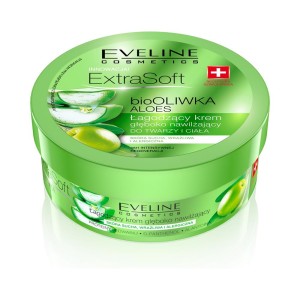 223758 EVELINE EXTRA SOFT KREM 175ML BIO OLIWKA ALOES 5901761965353