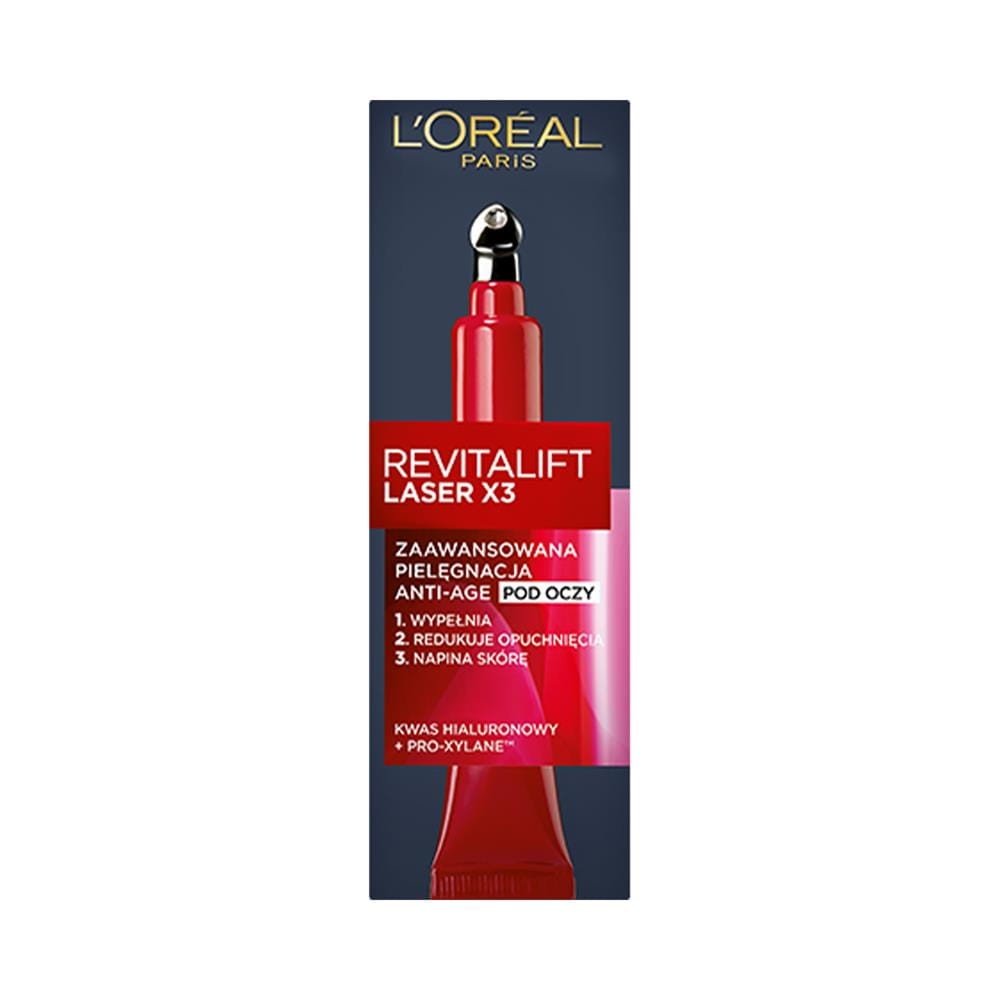 223841 Loreal  REVITALIFT LASER X3 KREM POD OCZY 15ML 3600523436101