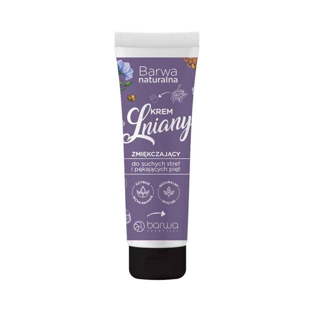225450 BARWA NATURALNA KREM DO STÓP 75ML LNIANY 5902305006020